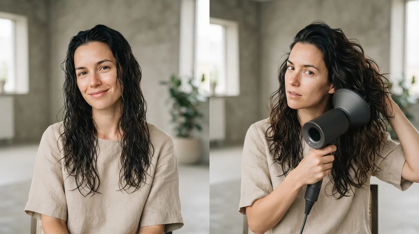 Air Drying vs. Blow Drying: Which Is Easier on Your Hair