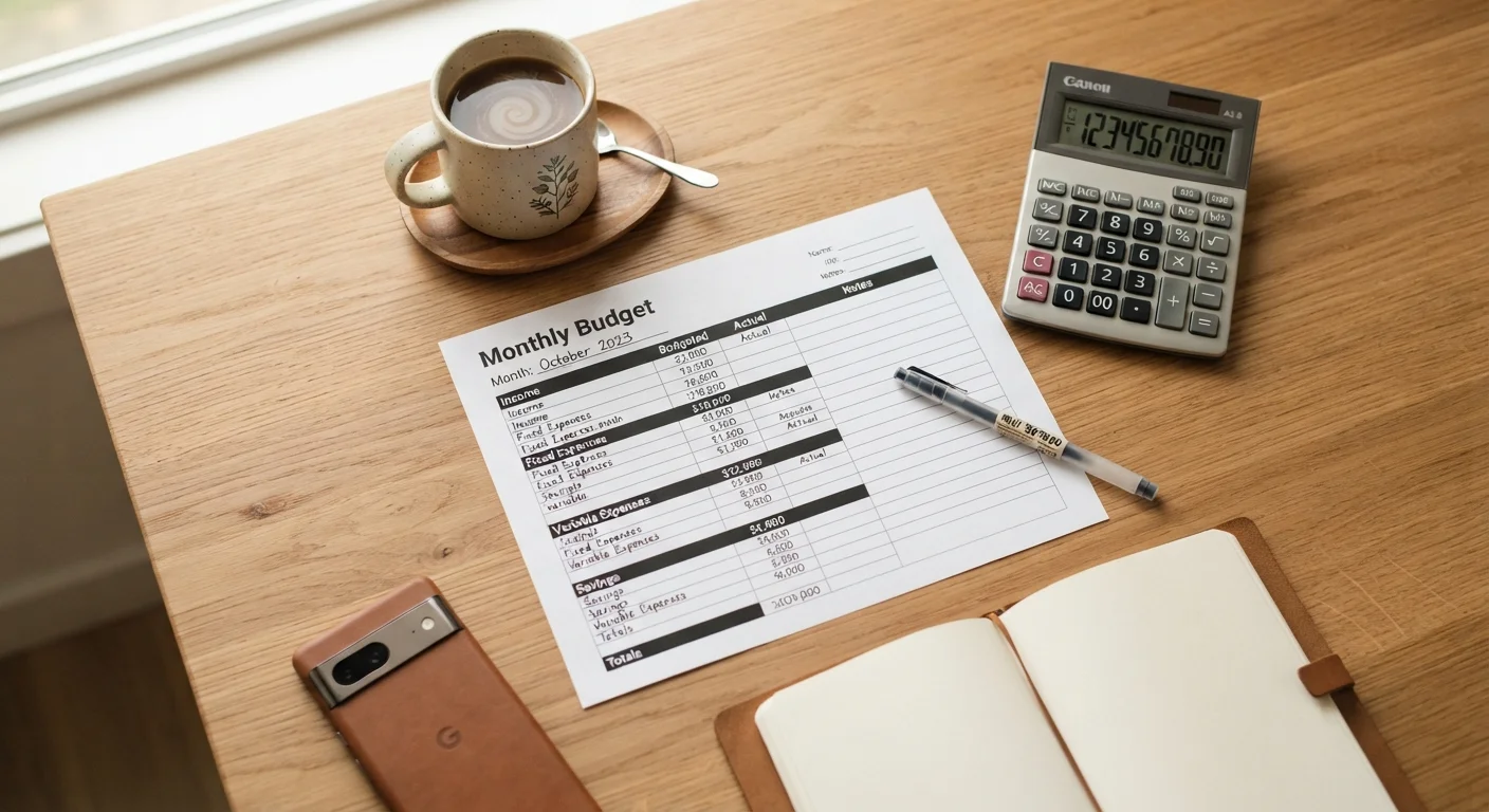 Building a Monthly Budget That Actually Reflects Your Life