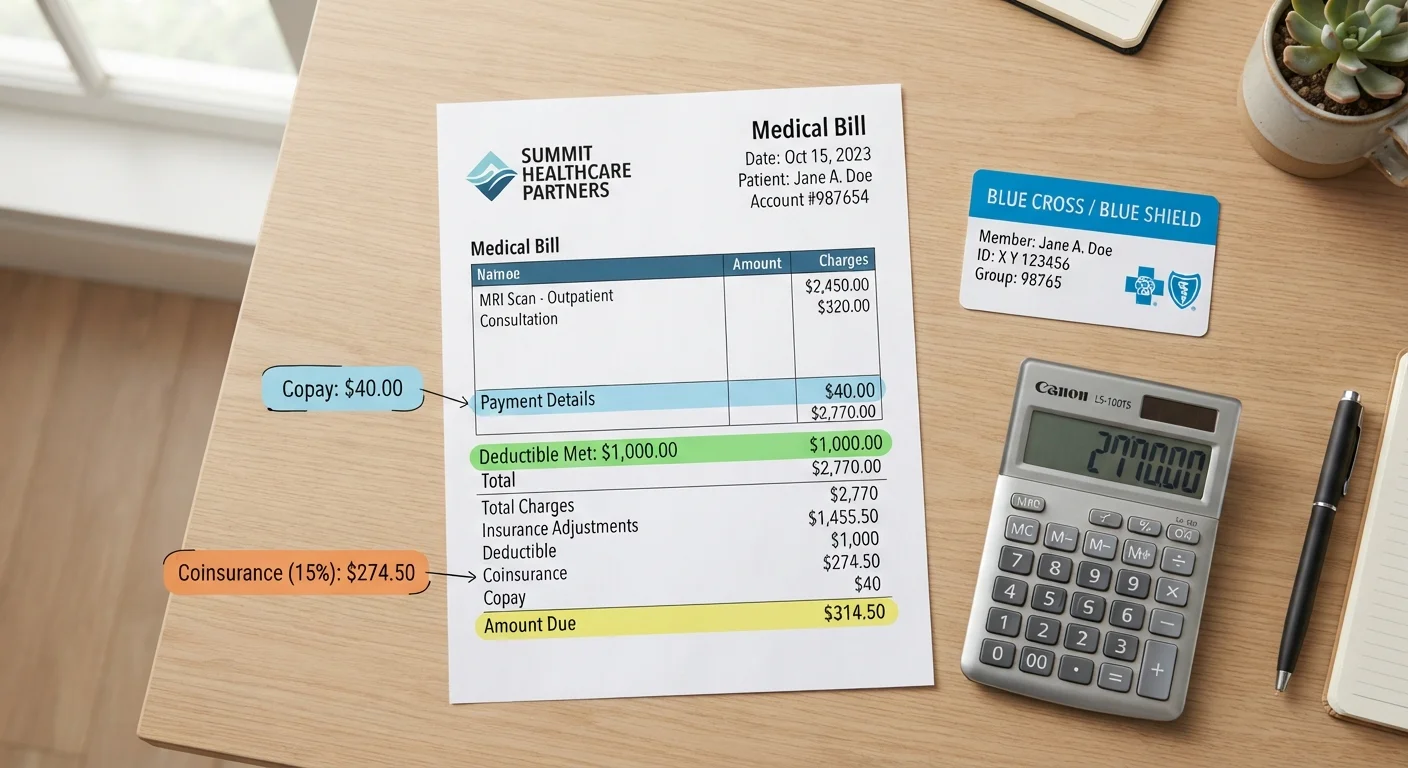 Deductibles, Copays, and Coinsurance: What Each One Actually Costs You