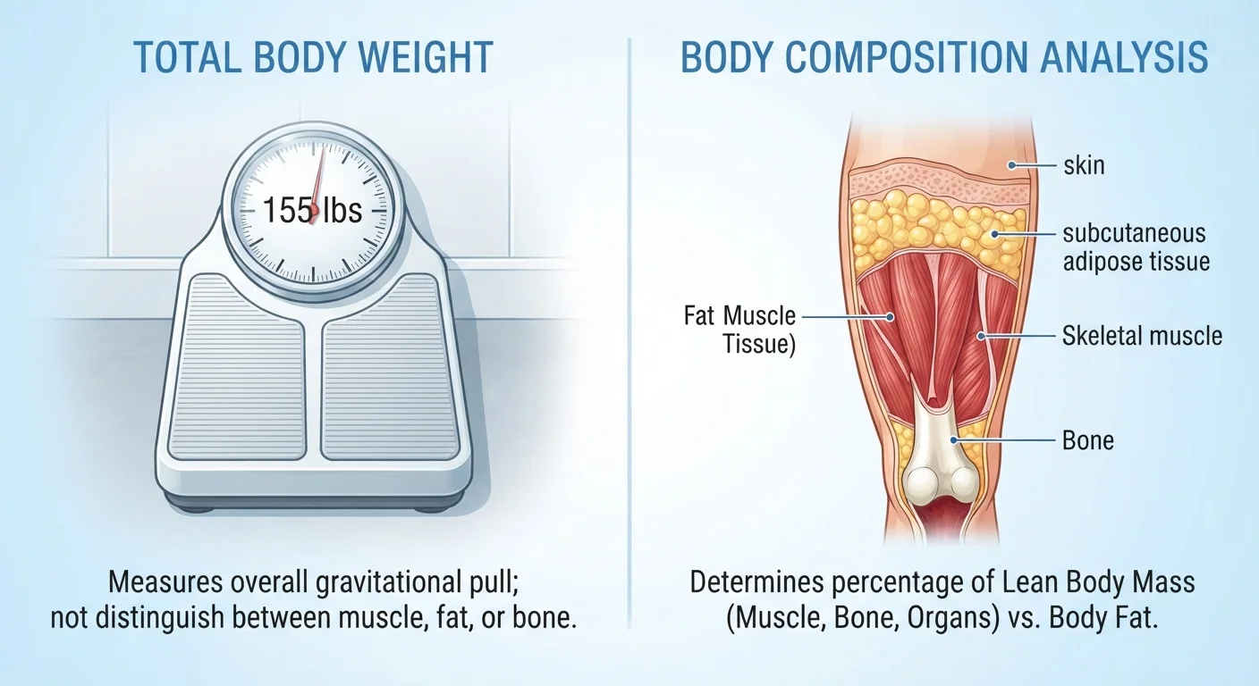How Body Composition Differs from Body Weight—and Why It Changes the Conversation