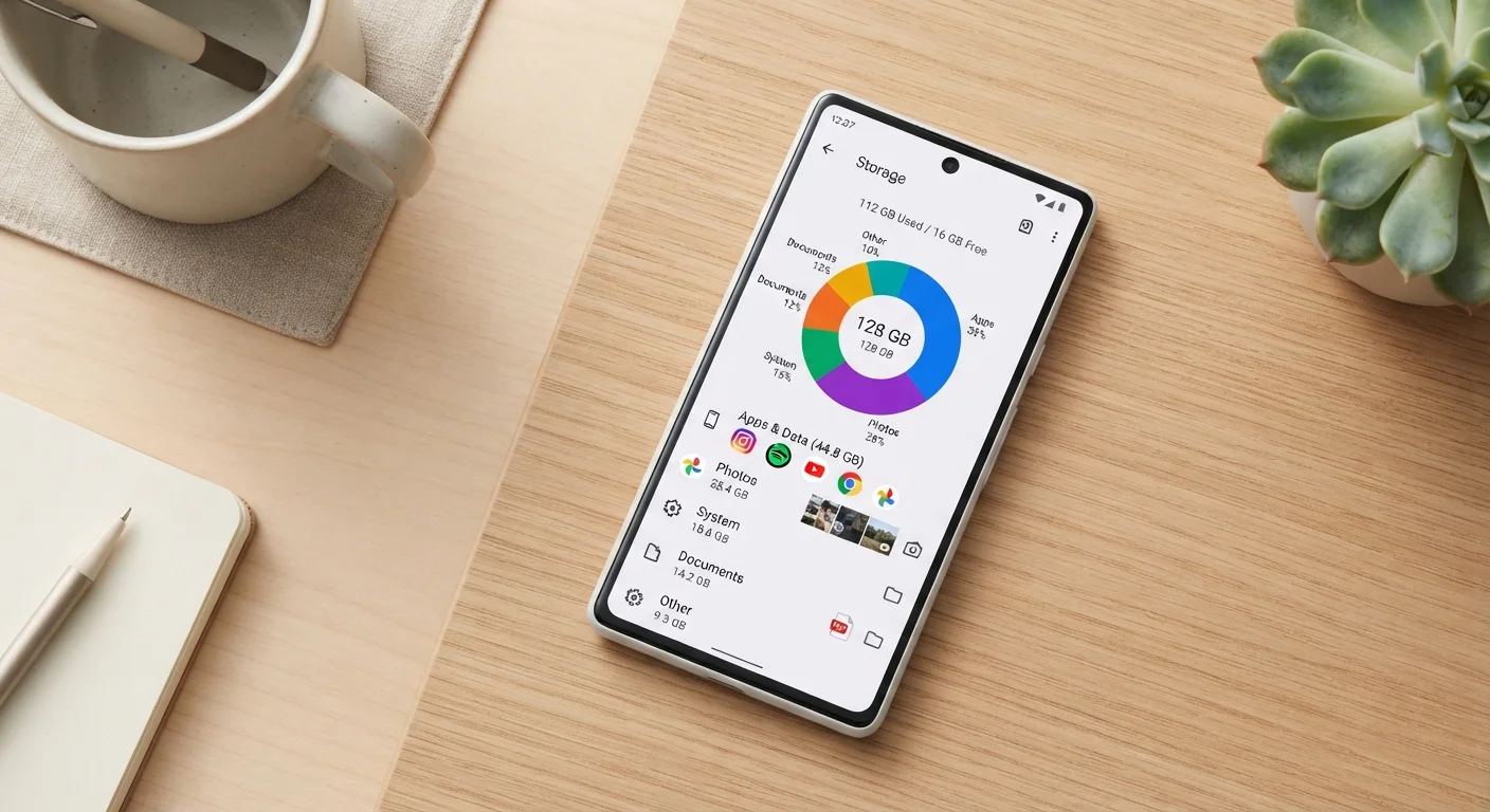 Managing Storage on a Smartphone Without Constantly Running Out of Space