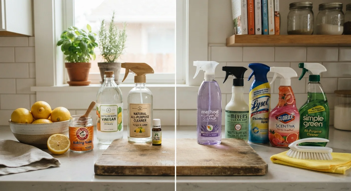 Natural Cleaning Agents vs. Conventional Cleaners: What the Tradeoffs Really Look Like