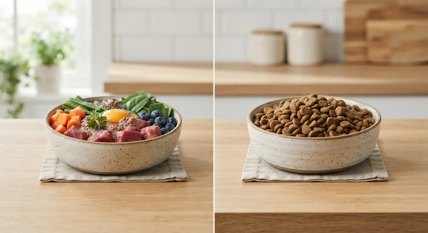 Raw Diet vs. Commercial Kibble: What Pet Owners Should Weigh Before Switching