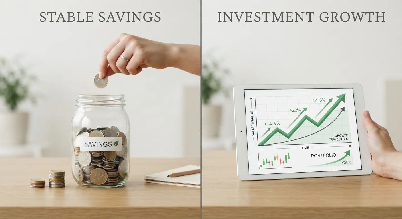 Saving vs. Investing: Two Tools With Very Different Jobs