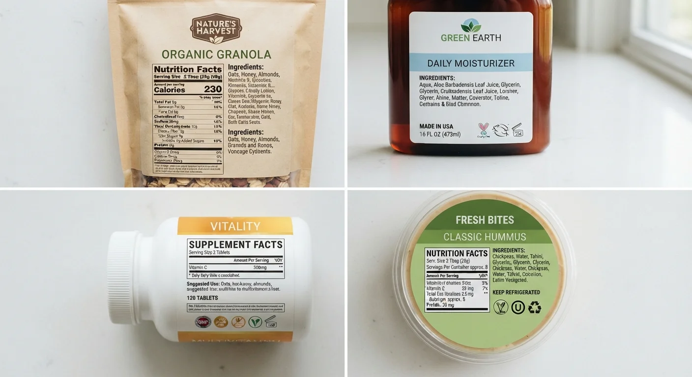 What Product Labels Are Actually Required by U.S. Law