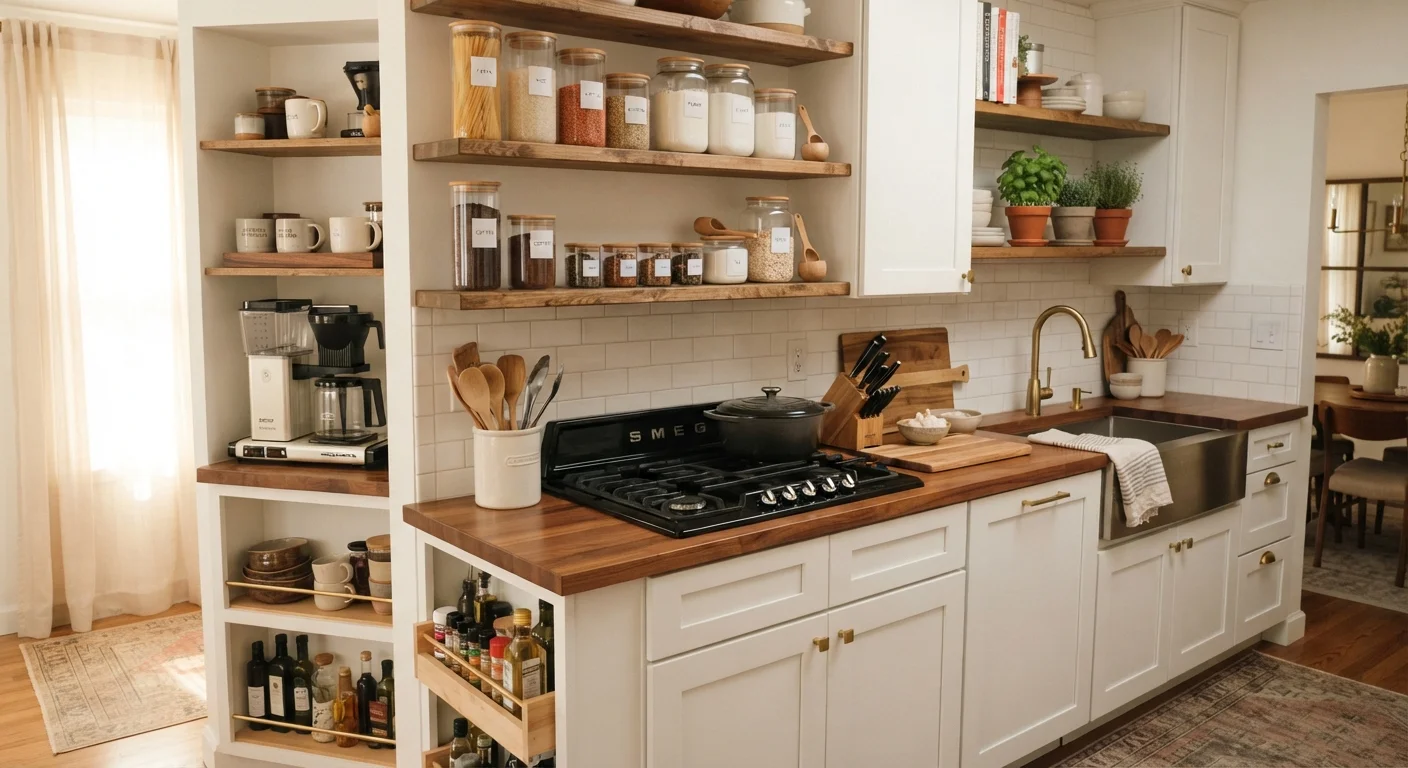 Why Most People Set Up Their Kitchen Wrong — and How Storage Zones Fix It