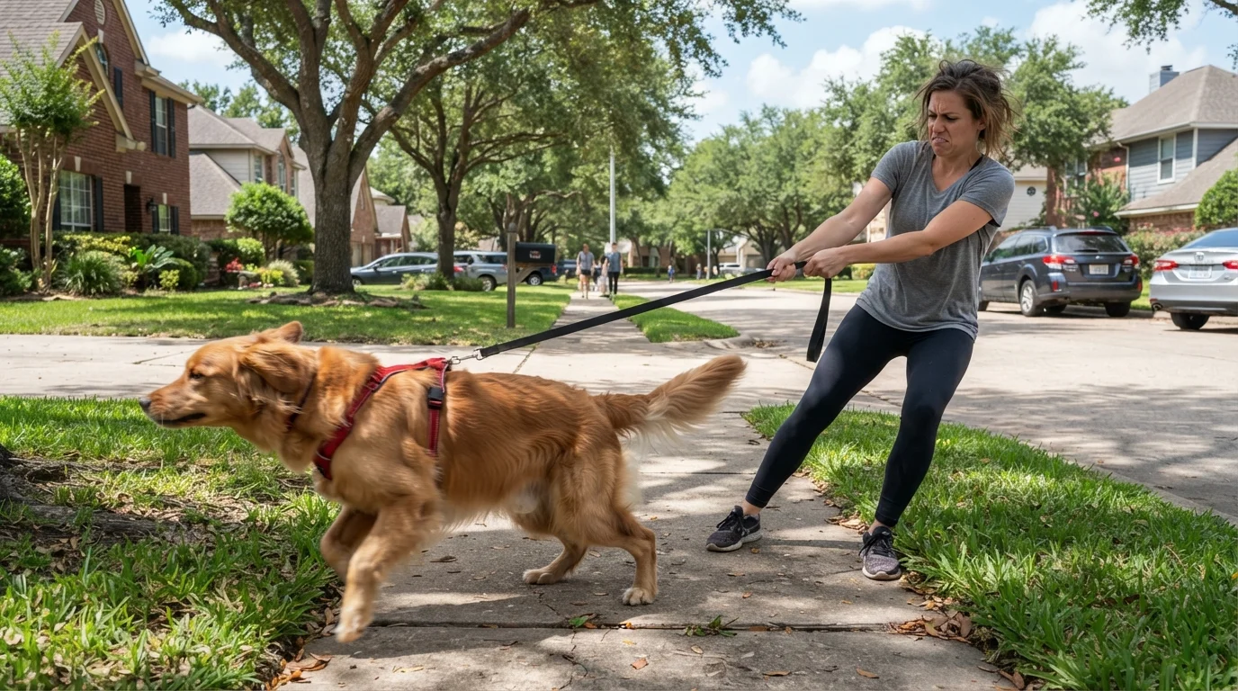 Why Your Dog Pulls on the Leash — and What's Actually Happening