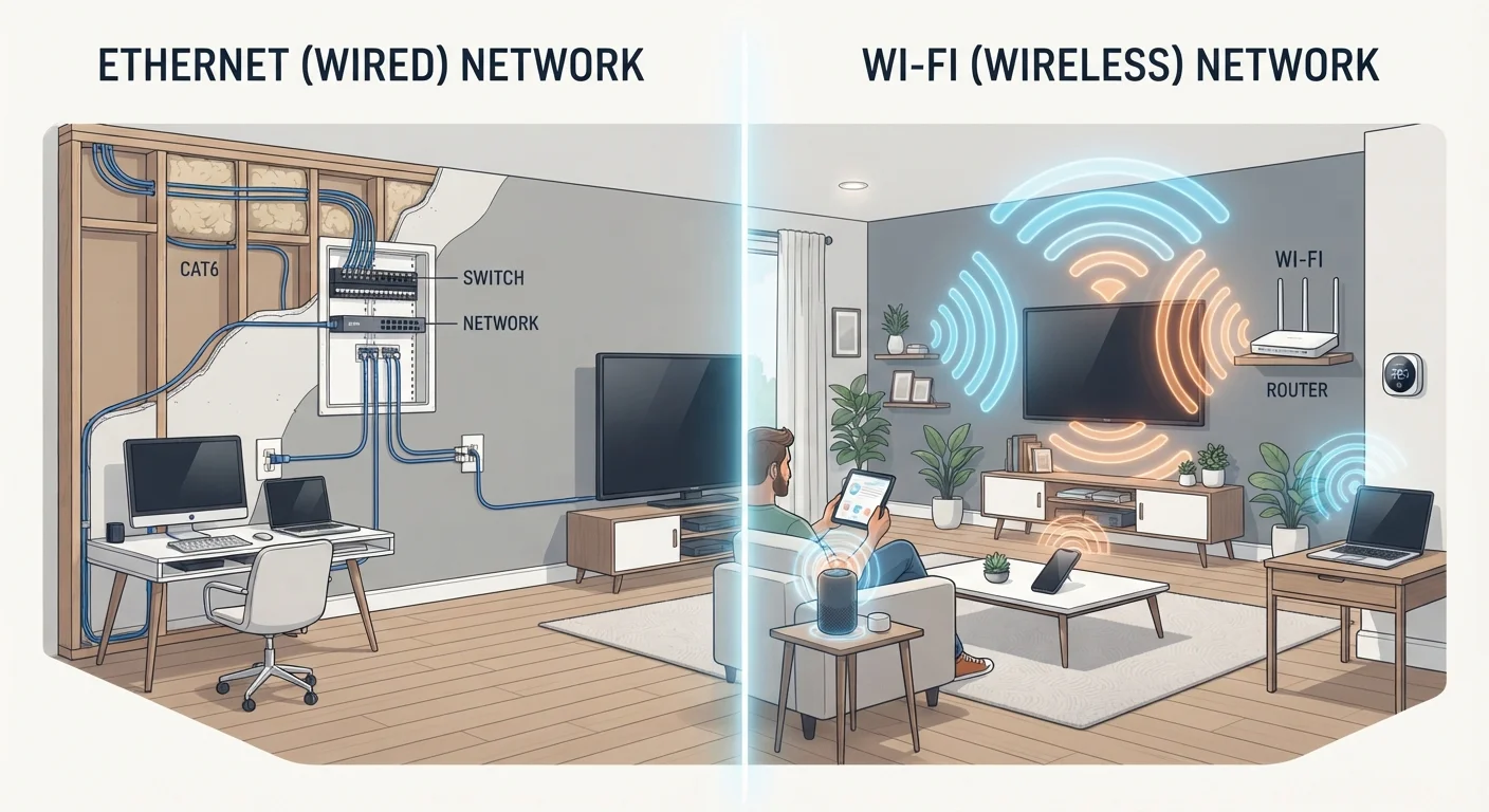 Wired vs. Wireless Smart Home Devices: Understanding the Reliability Gap